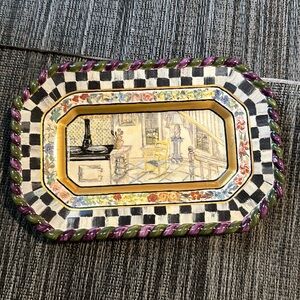 Mackenzie childs dish NWT